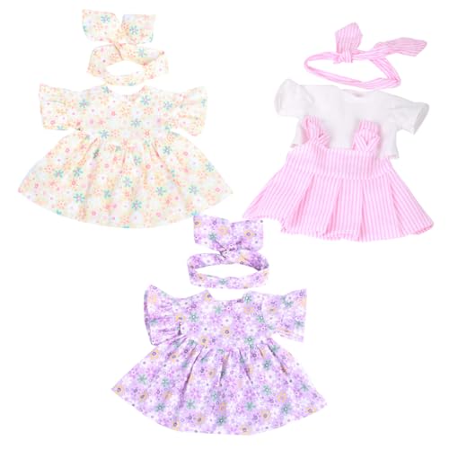 Toyvian 3 Stück Simulationspuppenkleidung für puppenkleidung doll Accessories Puppenkleider-Set Puppenoutfits Puppenmode Spielkleidung anziehen Puppenkleidung für Toyvian 3 Stück Simulationspuppenkleidung für puppenkleidung doll Accessories Puppenkleider-Set Puppenoutfits Puppenmode Spielkleidung anziehen Puppenkleidung für von Toyvian