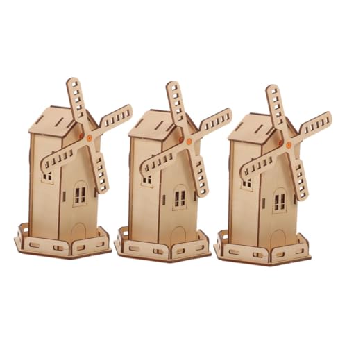 Toyvian 3stücke Solar Windmühlen Modellbausatz Teiliges Holzspielzeug Für Lehrreiche Stem-Erfahrung Einfache Solarbetriebenes Windrad Für Kreative Projekte Toyvian 3stücke Solar Windmühlen Modellbausatz Teiliges Holzspielzeug Für Lehrreiche Stem-Erfahrung Einfache Solarbetriebenes Windrad Für Kreative Projekte von Toyvian