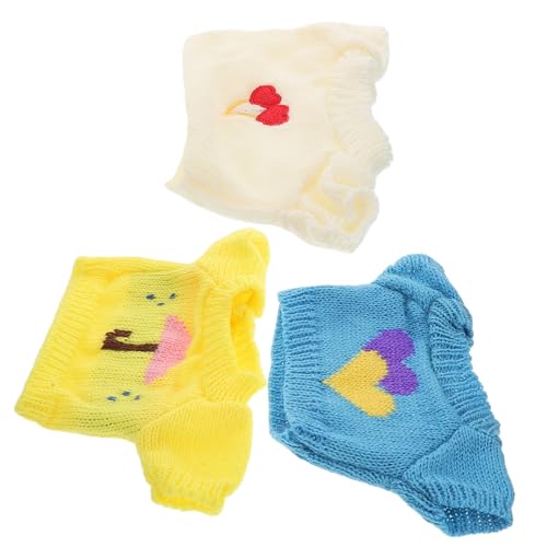 Toyvian 3 Stück Spielzeugzubehör kompakte Bärenkleidung Stoffbär-Grundkleidung austauschbare Bärenkleidung Puppenkostüm kompaktes Puppenkostüm Stofftier-Shirt Garn Toyvian 3 Stück Spielzeugzubehör kompakte Bärenkleidung Stoffbär-Grundkleidung austauschbare Bärenkleidung Puppenkostüm kompaktes Puppenkostüm Stofftier-Shirt Garn von Toyvian