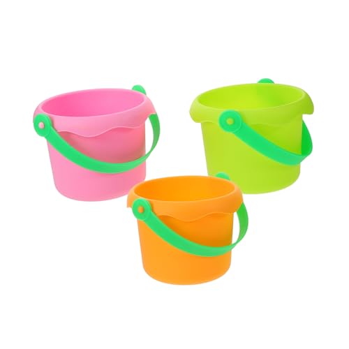 Toyvian 3 Stück Strandeimer Eimer Garteneimer Kleiner Eimer Sandeimer Fester Strandvorrat Wassereimer Outdoor Eimer Mehrzweckeimer Spieleimer Kunststoff Toyvian 3 Stück Strandeimer Eimer Garteneimer Kleiner Eimer Sandeimer Fester Strandvorrat Wassereimer Outdoor Eimer Mehrzweckeimer Spieleimer Kunststoff von Toyvian