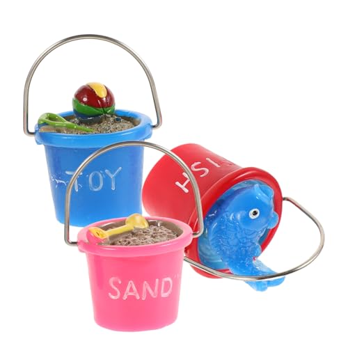 Toyvian 3 Stück Strandschaufel Ornamente strandspielzeug Strand Strand Eimer Strand Eimer Set Puppenhaussand Spielkücheneimer Puppenhausstrand Naturharz Toyvian 3 Stück Strandschaufel Ornamente strandspielzeug Strand Strand Eimer Strand Eimer Set Puppenhaussand Spielkücheneimer Puppenhausstrand Naturharz von Toyvian