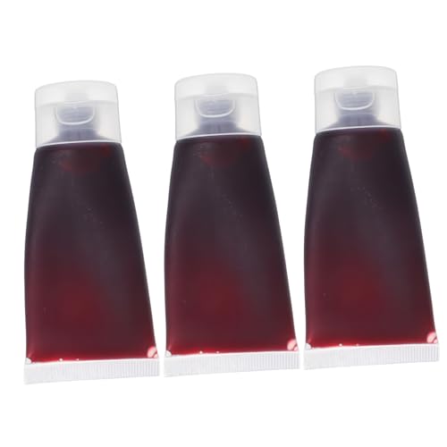 Toyvian 3stücke Kunstfarbe Halloween-Partys Waschbares Make-up Für Gesicht Und Kleidung Realistisches Gefälschte Flüssigkeit Für Cosplay Und Dekorationen Toyvian 3stücke Kunstfarbe Halloween-Partys Waschbares Make-up Für Gesicht Und Kleidung Realistisches Gefälschte Flüssigkeit Für Cosplay Und Dekorationen von Toyvian