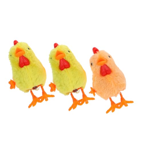 Toyvian 3 Stück Teiliges Aufziehküken Plüschparty Deko Springende Wind Up Spielzeuge für Handliche Küken Langlebig als und Osterkorb Füller Zufällige Farbe Toyvian 3 Stück Teiliges Aufziehküken Plüschparty Deko Springende Wind Up Spielzeuge für Handliche Küken Langlebig als und Osterkorb Füller Zufällige Farbe von Toyvian