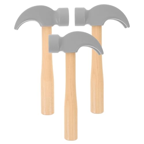 Toyvian 3 Stück Teiliges Holzhammer Spielset für Kleinkinder Realistische Holzspielzeug Wartungswerkzeuge Sensorisches Lernspielzeug zum Hämmern Pädagogisches Schlagspiel für Toyvian 3 Stück Teiliges Holzhammer Spielset für Kleinkinder Realistische Holzspielzeug Wartungswerkzeuge Sensorisches Lernspielzeug zum Hämmern Pädagogisches Schlagspiel für von Toyvian