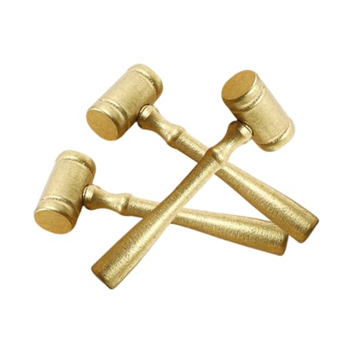 Toyvian 3 Stück Teiliges Holzrichterhammer Richterklopfer aus Holz Leichtes Strapazierfähiges Kinderspielzeug für Rollenspiele Gericht Karneval Zubehör Toyvian 3 Stück Teiliges Holzrichterhammer Richterklopfer aus Holz Leichtes Strapazierfähiges Kinderspielzeug für Rollenspiele Gericht Karneval Zubehör von Toyvian