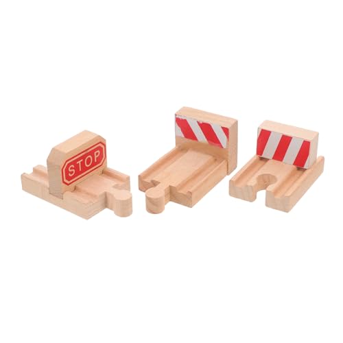 Toyvian 3 Stück Teiliges Holzschienen Zubehörset für Holzeisenbahn Erweiterungsadapter für Kreative Gleisgestaltung Langlebig und Sicher für Eisenbahnen und Fantasievolles Toyvian 3 Stück Teiliges Holzschienen Zubehörset für Holzeisenbahn Erweiterungsadapter für Kreative Gleisgestaltung Langlebig und Sicher für Eisenbahnen und Fantasievolles von Toyvian