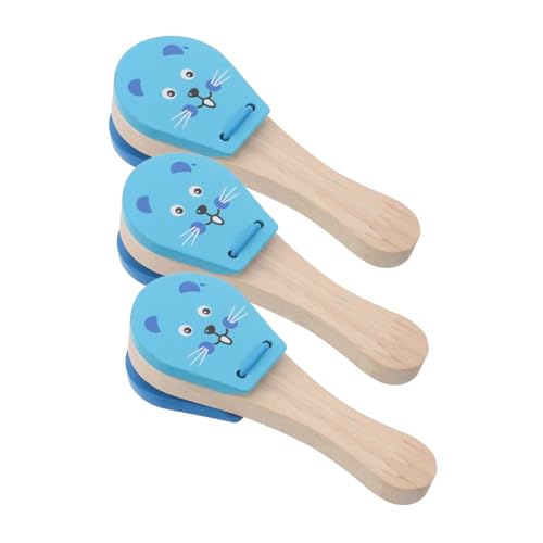 Toyvian 3 Stück Teiliges Holzspielzeug mit Tierischen Kastagnetten Percussion Instrumente für Kleinkinder Orff Musikspielzeug für Frühe Leicht zu Greifen Natürliche Holzoberfläche Toyvian 3 Stück Teiliges Holzspielzeug mit Tierischen Kastagnetten Percussion Instrumente für Kleinkinder Orff Musikspielzeug für Frühe Leicht zu Greifen Natürliche Holzoberfläche von Toyvian
