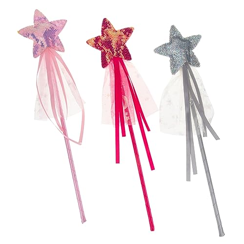 Toyvian 3 Stück Teiliges Leuchtender Feenstab mit Sternen Leichte Zauberstäbe für Mädchen Glänzende Cosplay Requisiten für Geburtstagsfeiern Halloween und Rollenspiele Toyvian 3 Stück Teiliges Leuchtender Feenstab mit Sternen Leichte Zauberstäbe für Mädchen Glänzende Cosplay Requisiten für Geburtstagsfeiern Halloween und Rollenspiele von Toyvian