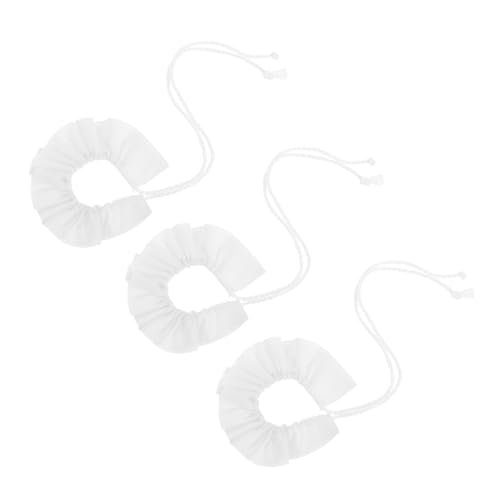 Toyvian 3 Stück Teiliges Mini Retro Puppenkragen aus Weichem Material Zarte Vintage Halskragen für Sammlerpuppen Feine Handwerkskunst Dekorative Kostümaccessoires von Toyvian
