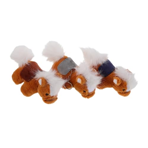 Toyvian 3 Stück Teiliges Plüsch Pferd Schlüsselanhänger Jahr des Pferdes Niedliche Stofftiere für Neujahrsfeiern Dekoration für Sammler und Kawaii Fans Toyvian 3 Stück Teiliges Plüsch Pferd Schlüsselanhänger Jahr des Pferdes Niedliche Stofftiere für Neujahrsfeiern Dekoration für Sammler und Kawaii Fans von Toyvian