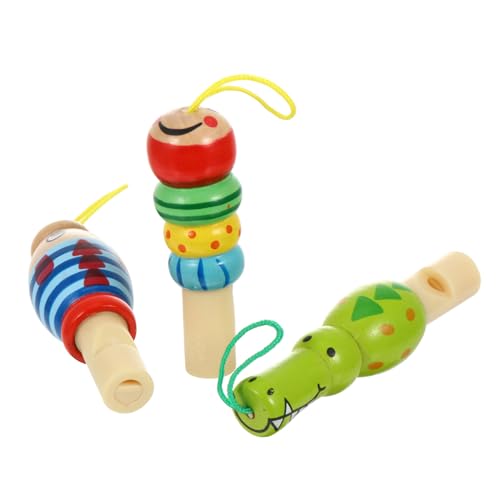 Toyvian 3 Stück Teiliges Set Holz Pfeifen Süße Tierische Flöten Kindgerechtes Musikspielzeug für Kreative Hand Augen Sicher und Glatt Toyvian 3 Stück Teiliges Set Holz Pfeifen Süße Tierische Flöten Kindgerechtes Musikspielzeug für Kreative Hand Augen Sicher und Glatt von Toyvian