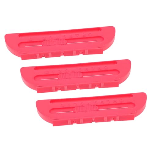 Toyvian 3 Stück Teiliges Tischhockey Punktezähler aus Robustem Kunststoff Präzise und Leicht Bedienbare Score Clips für Air Hockey und Tischfußball Benutzerfreundlich und Tragbar für von Toyvian