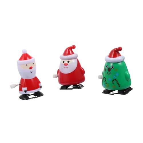 Toyvian 3 Stück Teiliges Weihnachts Wind Up aus Robustem Lustige Aufziehfiguren Weihnachtsmann und Baum als Party Bag Filler und zu Weihnachten Toyvian 3 Stück Teiliges Weihnachts Wind Up aus Robustem Lustige Aufziehfiguren Weihnachtsmann und Baum als Party Bag Filler und zu Weihnachten von Toyvian