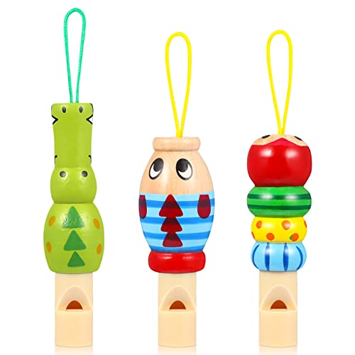Toyvian 3 Stück Tierpfeifen Aus Holz Für Kinder Musikinstrument Entwicklungsförderndes Lernspielzeug Für Kinderpartys Krachmacher Pfeifen Kindergeburtstag Geschenktütenfüller von Toyvian