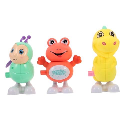 Toyvian 3 Stück Uhrwerk Aufziehbares Tierspielzeug Aufziehspielzeug in Tierform Süßes Tierspielzeug Tiermodell Zum Aufziehen Cartoon- Zum Aufziehen Plastik Toyvian 3 Stück Uhrwerk Aufziehbares Tierspielzeug Aufziehspielzeug in Tierform Süßes Tierspielzeug Tiermodell Zum Aufziehen Cartoon- Zum Aufziehen Plastik von Toyvian