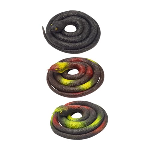 Toyvian 3 Stück künstliche Schlange kinderspielzeug für Fantasie Toys for intelligenzspielzeug Toys Requisite für Filmschlangen Party-Requisite Plastik Toyvian 3 Stück künstliche Schlange kinderspielzeug für Fantasie Toys for intelligenzspielzeug Toys Requisite für Filmschlangen Party-Requisite Plastik von Toyvian
