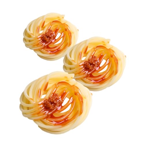Toyvian 3stücke Teiliges Künstliche Spaghetti Modelle Mit Soße Realistische Lebensmittel-Requisiten Für Küche Restaurant-Dekoration Und Spielzeug Für Party-Arrangements Und Toyvian 3stücke Teiliges Künstliche Spaghetti Modelle Mit Soße Realistische Lebensmittel-Requisiten Für Küche Restaurant-Dekoration Und Spielzeug Für Party-Arrangements Und von Toyvian