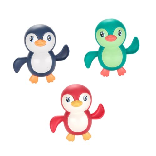 Toyvian 3 Stücke Badespielzeug Cartoon Wind-up Penguin Spielzeug Attraktive Schwimmende Badewanne Spielzeug Toyvian 3 Stücke Badespielzeug Cartoon Wind-up Penguin Spielzeug Attraktive Schwimmende Badewanne Spielzeug von Toyvian