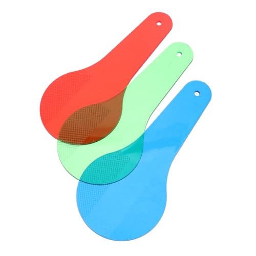 Toyvian 3 Stücke Farbige durchscheinende Folie experimentierkasten für Lernspielzeug für pädagogisches Stammspielzeug Lehrmittel für Vorschulspielzeug Farbpaddel Toyvian 3 Stücke Farbige durchscheinende Folie experimentierkasten für Lernspielzeug für pädagogisches Stammspielzeug Lehrmittel für Vorschulspielzeug Farbpaddel von Toyvian