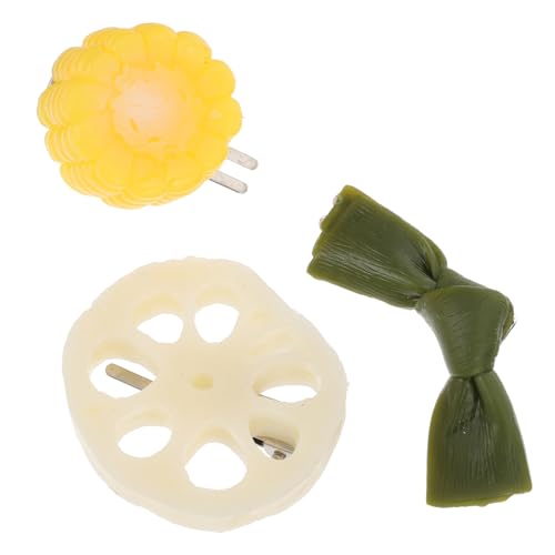 Toyvian 3 Stücke Kreative Küche Lebensmittel Styling Haarnadeln Desktop Dekore Spielzeug Für Kinder Toyvian 3 Stücke Kreative Küche Lebensmittel Styling Haarnadeln Desktop Dekore Spielzeug Für Kinder von Toyvian