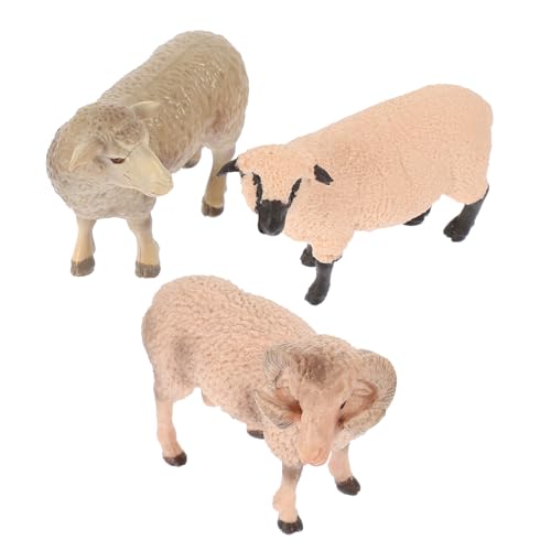 Toyvian 3 Stücke kreative Schafverzierung Animal Figures Tiermodell Tierfiguren-Sammlung Frosch Lamm Nutztiere Schaf-Ornament Schafverzierung für Toyvian 3 Stücke kreative Schafverzierung Animal Figures Tiermodell Tierfiguren-Sammlung Frosch Lamm Nutztiere Schaf-Ornament Schafverzierung für von Toyvian