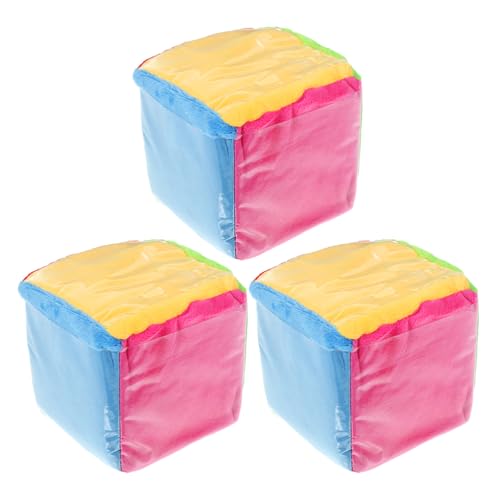 Toyvian 3 riesige 10-cm-Würfel: Mathematik-Lernspielzeug für den Unterricht – Flauschige, Bunte Würfel mit einsteckbaren Kartenfächern – perfekt für Lehrspiele und Familienaktivitäten Toyvian 3 riesige 10-cm-Würfel: Mathematik-Lernspielzeug für den Unterricht – Flauschige, Bunte Würfel mit einsteckbaren Kartenfächern – perfekt für Lehrspiele und Familienaktivitäten von Toyvian
