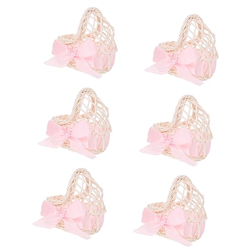 30 STK Blumenkorb Miniaturkörbe aus Holz Körbe für Blumenmädchen Stubenwagen Hochzeitsdekorationen Miniaturornament Aufbewahrungskorb Ornament Krippe Wiege Kinderwagen Modell Baby 30 STK Blumenkorb Miniaturkörbe aus Holz Körbe für Blumenmädchen Stubenwagen Hochzeitsdekorationen Miniaturornament Aufbewahrungskorb Ornament Krippe Wiege Kinderwagen Modell Baby von Toyvian