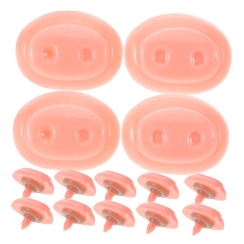 Toyvian 30 Sätze Schweinchennasen-Accessoires Puppennase Schweinenase Für DIY-Puppen Schweinenase-Set Basteln Mit Schweinsnasen Künstliche Schweinenase Aus Kunststoff Rosa Plastik Toyvian 30 Sätze Schweinchennasen-Accessoires Puppennase Schweinenase Für DIY-Puppen Schweinenase-Set Basteln Mit Schweinsnasen Künstliche Schweinenase Aus Kunststoff Rosa Plastik von Toyvian