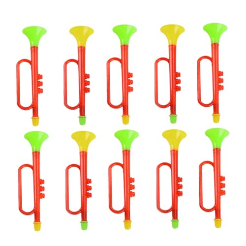 Toyvian 30 Stk pädagogisches Trompetenspielzeug Musikalisches Blasinstrument Strumpffüller kindertrompete kinder trompete Geschenke Spielzeuge Trompete Spielzeug klein Spielzeugset Blasen von Toyvian