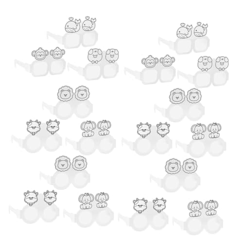 Toyvian 30 Stück Brille für Cosplay-Party halloween brillen kreativ set für Bastelbrille Verkleidungsbrille Partygeschenk Leere Papiergläser Weiße Gläser für die Dekoration Toyvian 30 Stück Brille für Cosplay-Party halloween brillen kreativ set für Bastelbrille Verkleidungsbrille Partygeschenk Leere Papiergläser Weiße Gläser für die Dekoration von Toyvian