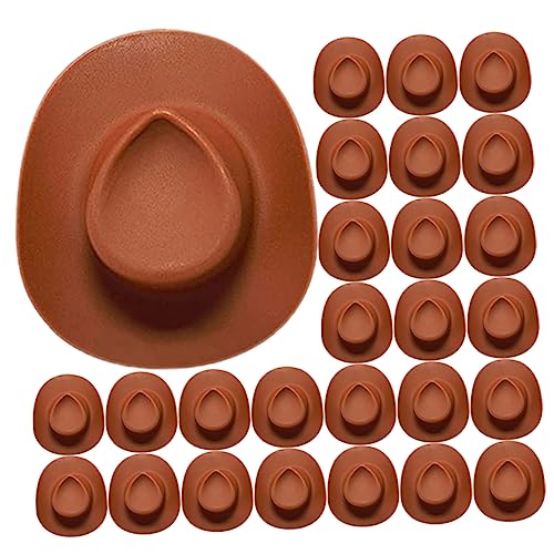 Toyvian Mini-hüte-set – 30-teiliger Cowgirlhut Für Kinder Flauschige Und Glitzernde Hüte Für Partys Puppendekorationen Toyvian Mini-hüte-set – 30-teiliger Cowgirlhut Für Kinder Flauschige Und Glitzernde Hüte Für Partys Puppendekorationen von Toyvian