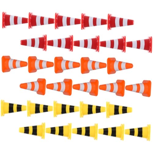 Toyvian 30 Stück Kinderschilderspielzeug für Verkehrszeichenspielzeug für -Verkehrssperre Kinderverkehrszeichen Straßenbarriere Bauzeichen Plastik Toyvian 30 Stück Kinderschilderspielzeug für Verkehrszeichenspielzeug für -Verkehrssperre Kinderverkehrszeichen Straßenbarriere Bauzeichen Plastik von Toyvian