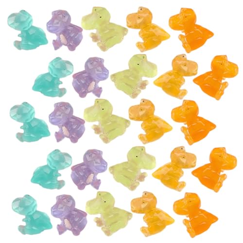 Toyvian 30 Stück Kleine Dinosaurier-Modell-Ornamente, Leuchtende Kleine Dinosaurier-basteleien, Die Im Dunkeln Leuchten Toyvian 30 Stück Kleine Dinosaurier-Modell-Ornamente, Leuchtende Kleine Dinosaurier-basteleien, Die Im Dunkeln Leuchten von Toyvian