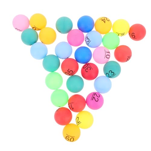 Toyvian 30 Stück Lotterieball Bunte Pong-bälle Lotterie- Hohle Bingokugeln Kleine Plastikbälle Für Spiele Plastikbälle Für Spiele Bingo-partydekorationen Ersatz Für Bingokugeln Pp Toyvian 30 Stück Lotterieball Bunte Pong-bälle Lotterie- Hohle Bingokugeln Kleine Plastikbälle Für Spiele Plastikbälle Für Spiele Bingo-partydekorationen Ersatz Für Bingokugeln Pp von Toyvian