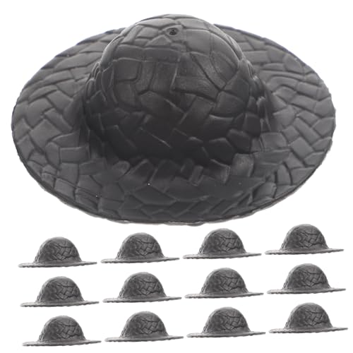 Toyvian 30 Stück Mini-Hut kleine Hüte zum Basteln Minihüte zum Basteln für doll Accessories Figurendekoration Miniaturhüte für Puppen Zubehör für Puppenkleidung Plastik Black Toyvian 30 Stück Mini-Hut kleine Hüte zum Basteln Minihüte zum Basteln für doll Accessories Figurendekoration Miniaturhüte für Puppen Zubehör für Puppenkleidung Plastik Black von Toyvian
