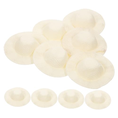 Toyvian 30 Stück Mini-Strohhut Miniatur Viele Puppen Für Mädchen Puppenhaus Klein Gewebter Hut Puppenmütze Selber Machen Mini-hüte Für Puppenhäuser Gewebter Bastelhut Beige Stoff Toyvian 30 Stück Mini-Strohhut Miniatur Viele Puppen Für Mädchen Puppenhaus Klein Gewebter Hut Puppenmütze Selber Machen Mini-hüte Für Puppenhäuser Gewebter Bastelhut Beige Stoff von Toyvian