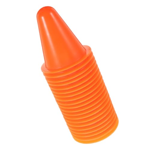 Toyvian 30 Stück Rollschuhstapel Beweglichkeit üben Zapfen Ausbildung Bunte Trainingskegel aus Kunststoff Mini- Trainingsmarker Fußballkegel Sport Orange Toyvian 30 Stück Rollschuhstapel Beweglichkeit üben Zapfen Ausbildung Bunte Trainingskegel aus Kunststoff Mini- Trainingsmarker Fußballkegel Sport Orange von Toyvian