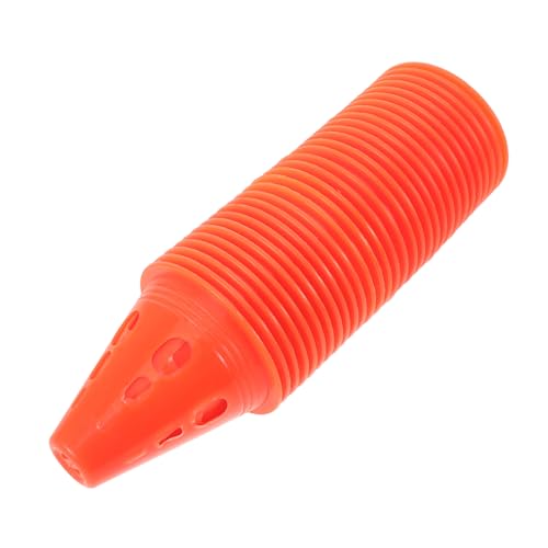 Toyvian 30 Stück Rollschuhstapel Für Ausbildung Zubehör Zapfen Farbig Stopper Trainingsstütze Fußballkegel Mehrzweck-trainingshütchen Trainingsmarkierungskegel Orange Sport Toyvian 30 Stück Rollschuhstapel Für Ausbildung Zubehör Zapfen Farbig Stopper Trainingsstütze Fußballkegel Mehrzweck-trainingshütchen Trainingsmarkierungskegel Orange Sport von Toyvian