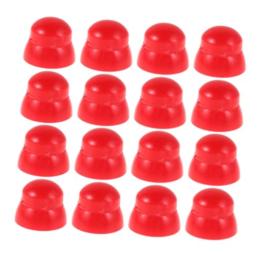 Toyvian 30 Stück Schutzabdeckung Spielplatzschraube Cover Schleifschraube deckt ab Spielplatzabdeckungen Mutterkappen aus Kunststoff Bolzenabdeckungen aus Kunststoff Plastik rot von Toyvian