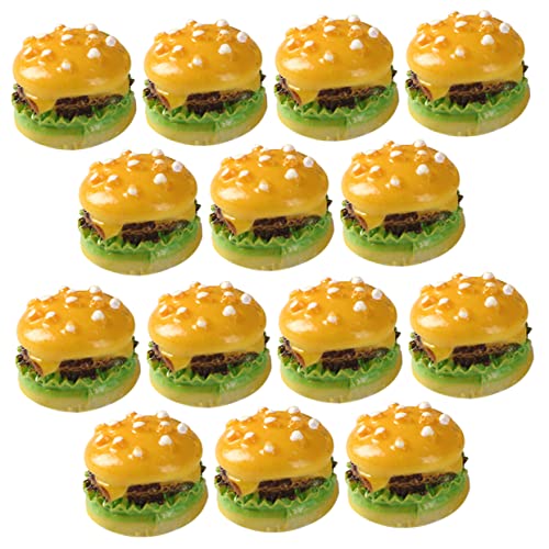 Toyvian Realistisches Rindfleischburger-Spielzeug 30-teilige Burger-Modelle Aus Kunstharz Ideal Für Foto-Requisiten Schreibtisch- Toyvian Realistisches Rindfleischburger-Spielzeug 30-teilige Burger-Modelle Aus Kunstharz Ideal Für Foto-Requisiten Schreibtisch- von Toyvian