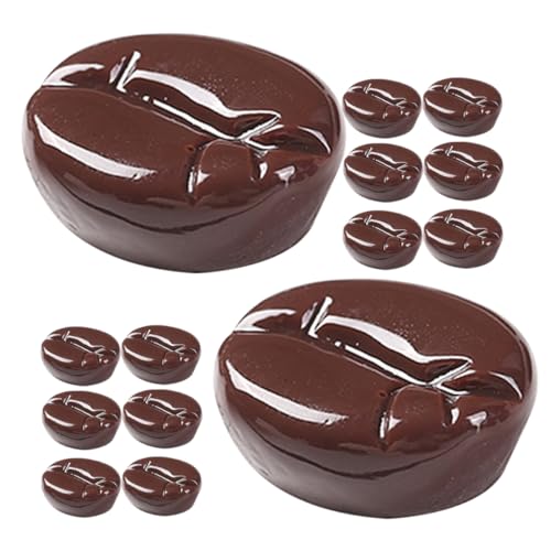 Toyvian 30 Stück Simulierte Kaffeebohnen Kaffeebohnenflasche Bahnhof Dampfer Kaffeeschablonen Latte Art würfelunterlage einhelll Decorum DIY Basteldekor Hausdekoration Harz Coffee Toyvian 30 Stück Simulierte Kaffeebohnen Kaffeebohnenflasche Bahnhof Dampfer Kaffeeschablonen Latte Art würfelunterlage einhelll Decorum DIY Basteldekor Hausdekoration Harz Coffee von Toyvian