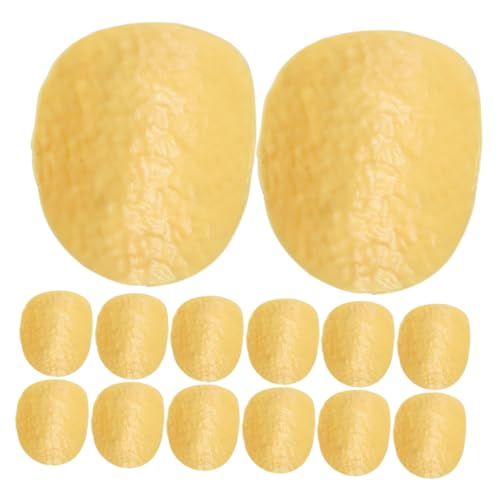 Toyvian 30 Stück Simulierte Kartoffelchips Schnell Simulation Realistisch Aussehende Gefälschte Chips Dekorationen Anzeige Fälschung Und Künstlich Für Miniatur Gelb Yellow Plastik Toyvian 30 Stück Simulierte Kartoffelchips Schnell Simulation Realistisch Aussehende Gefälschte Chips Dekorationen Anzeige Fälschung Und Künstlich Für Miniatur Gelb Yellow Plastik von Toyvian