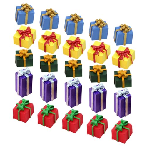 Toyvian 30 Stück Teiliges Miniatur Weihnachtsgeschenkbox aus Resin Detailreiche Miniornamente für DIY Basteln Farbenfrohe Mini Präsente zur Festlichen Weihnachtsbaumdeko für Puppenhaus Toyvian 30 Stück Teiliges Miniatur Weihnachtsgeschenkbox aus Resin Detailreiche Miniornamente für DIY Basteln Farbenfrohe Mini Präsente zur Festlichen Weihnachtsbaumdeko für Puppenhaus von Toyvian