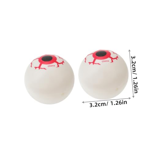 Toyvian 30 Stück Teiliges Realistische Kunststoff Augen Elastisch Springende Halloween Deko Gruselige Augen für DIY Horror Props Partyspaß und Thematische Veranstaltungen Toyvian 30 Stück Teiliges Realistische Kunststoff Augen Elastisch Springende Halloween Deko Gruselige Augen für DIY Horror Props Partyspaß und Thematische Veranstaltungen von Toyvian