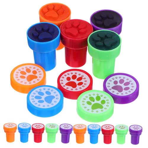 Toyvian 30 Teiliges Kleines Stempelset Für Stempel Mit Hundepfotenabdruck Party Geschenkstempel Kinderstempel Kunstbedarf Für Stempel Für Klassenzimmer von Toyvian