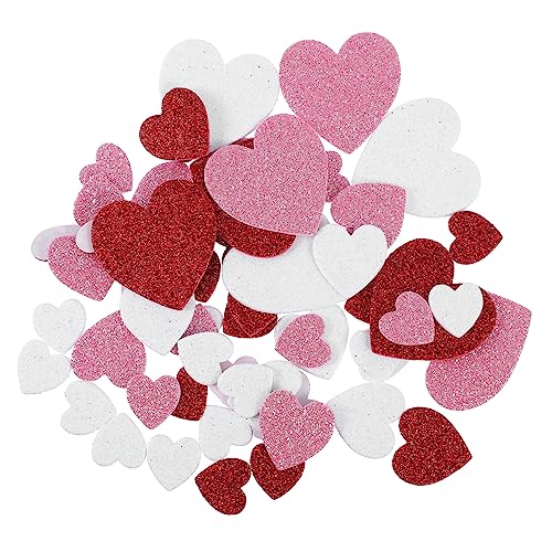 Toyvian 300 Stück Liebe Aufkleber Kleine Herzverzierungen Herzförmig Geklebte Ornamente Eva Toyvian 300 Stück Liebe Aufkleber Kleine Herzverzierungen Herzförmig Geklebte Ornamente Eva von Toyvian
