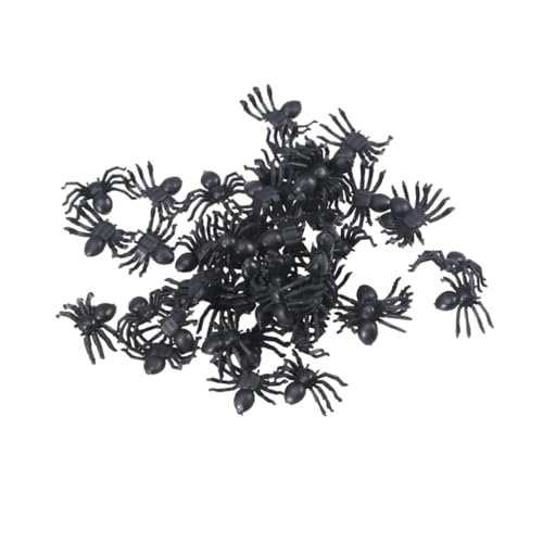 Toyvian 300 Stück Spinne Gefälschtes Halloween- Party Dekorationen Klein Realistisch Streich Black Toyvian 300 Stück Spinne Gefälschtes Halloween- Party Dekorationen Klein Realistisch Streich Black von Toyvian