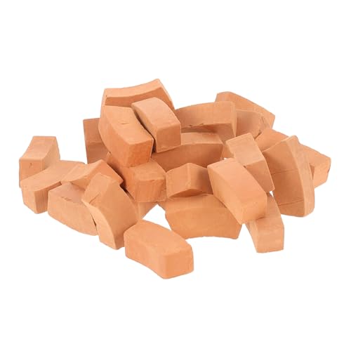 Toyvian 30Stücke Miniaturziegel Modellbausteine für DIY Garten Puppenhaus und Kreative Layouts für Bastelprojekte Toyvian 30Stücke Miniaturziegel Modellbausteine für DIY Garten Puppenhaus und Kreative Layouts für Bastelprojekte von Toyvian