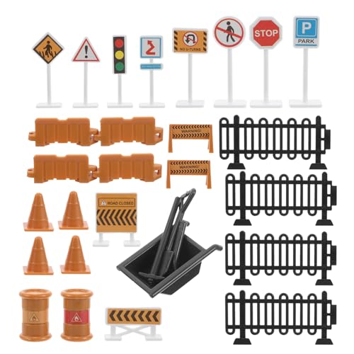 Toyvian 30st -Verkehrsschild Transparenter Stoßfänger Kartenzeichen Kratzfester Stoßfänger Cartoon-stoßstange Dekoration Straßenspielzeug Verkehrszeichen Plastik Toyvian 30st -Verkehrsschild Transparenter Stoßfänger Kartenzeichen Kratzfester Stoßfänger Cartoon-stoßstange Dekoration Straßenspielzeug Verkehrszeichen Plastik von Toyvian
