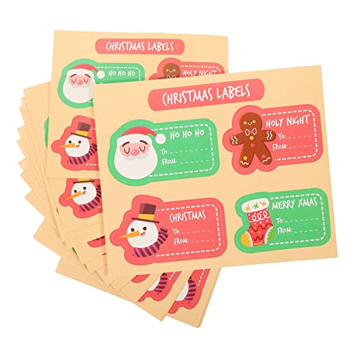 Toyvian 30st Weihnachtsaufkleber Multifunktions-geschenkaufkleber Umschlagaufkleber Cartoon-Aufkleber Weihnachtskarikaturaufkleber Aufkleber Aus Beschichtetem Papier Toyvian 30st Weihnachtsaufkleber Multifunktions-geschenkaufkleber Umschlagaufkleber Cartoon-Aufkleber Weihnachtskarikaturaufkleber Aufkleber Aus Beschichtetem Papier von Toyvian